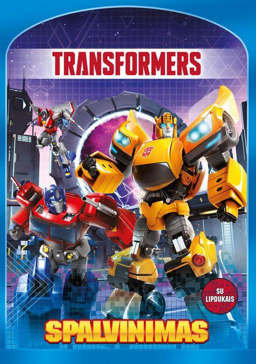 Transformers. Spalvinimas su lipdukais