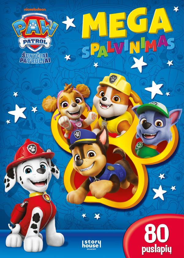 Šunyčiai patruliai. Mega spalvinimas