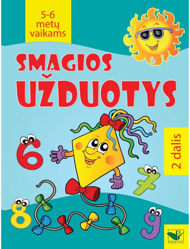 Smagios užduotys 5-6 metų vaikams. 2 dalis
