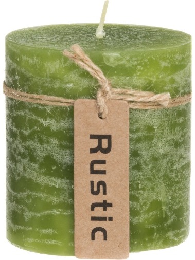 Žvakė POLAR PILLAR GREEN, 7x7 cm