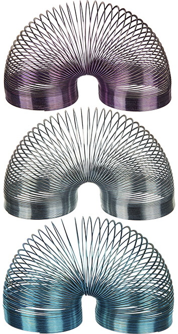 Metalinė spyruoklė METAL COIL, 5,8 cm, 4 spalvos