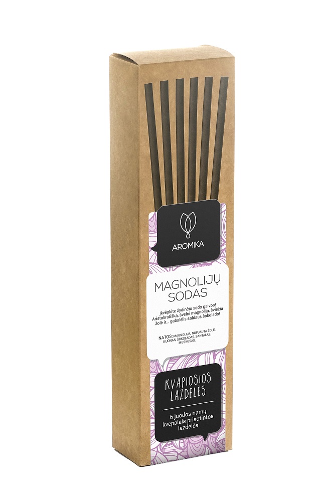 Kvapiosios lazdelės AROMIKA MAGNOLIJŲ SODAS, 6 vnt.