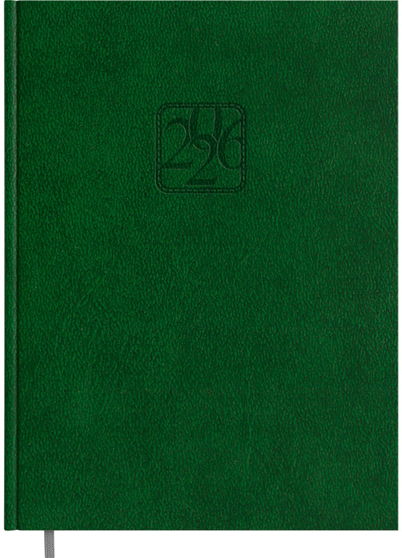 Darbo knyga A4 BALADEK WEEK 2026, tamsiai žalia