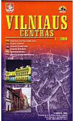 Vilniaus centro žemėlapis