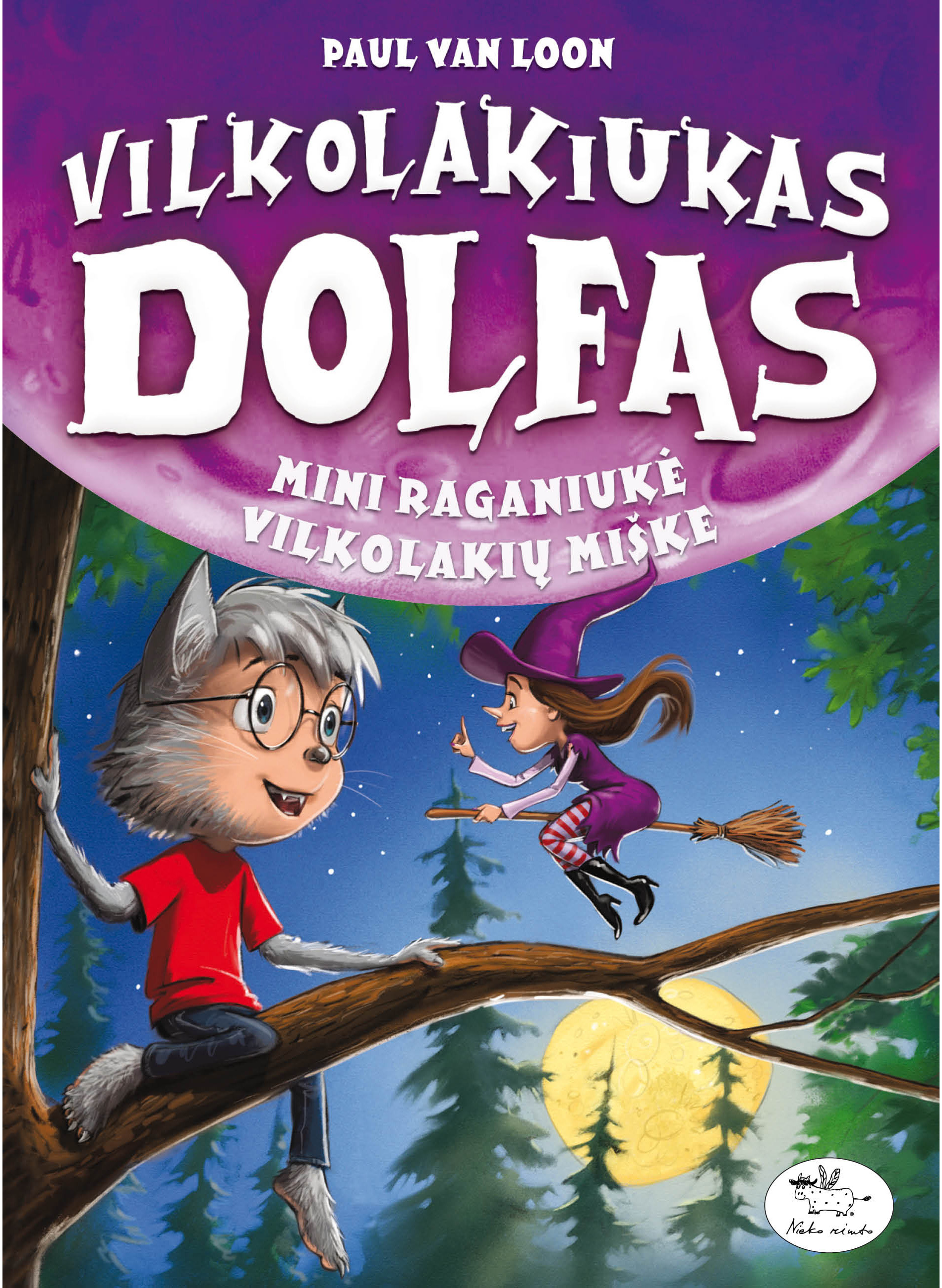 Vilkolakiukas Dolfas. Mini raganiukė vilkolakių miške. 12 knyga