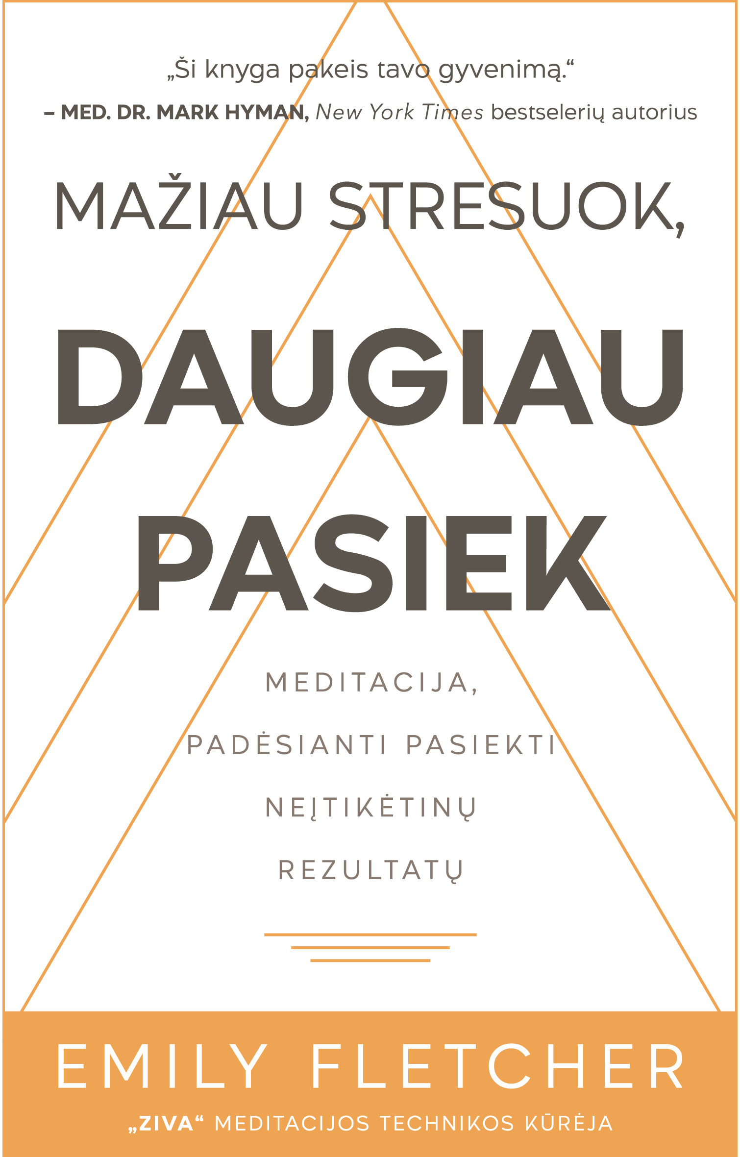 Mažiau stresuok, daugiau pasiek