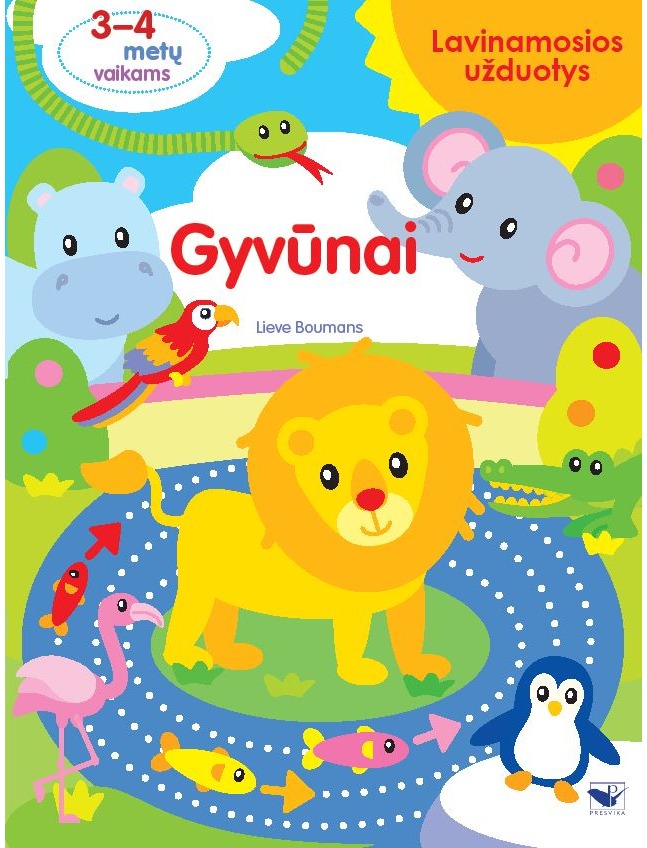 Lavinamosios užduotys 3-4 metų vaikams. Gyvūnai