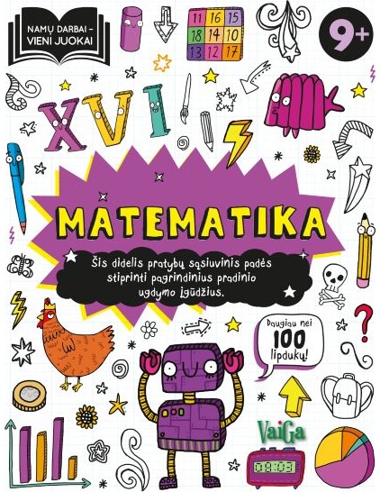 Matematika 9+. Namų darbai - vieni juokai