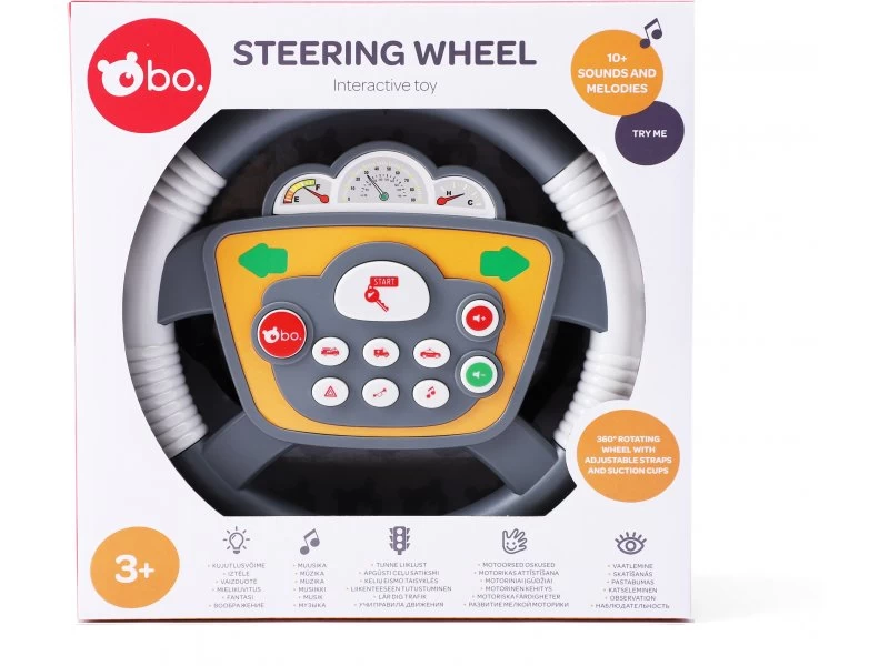 bo. Lavinamasis žaislas „Vairas“