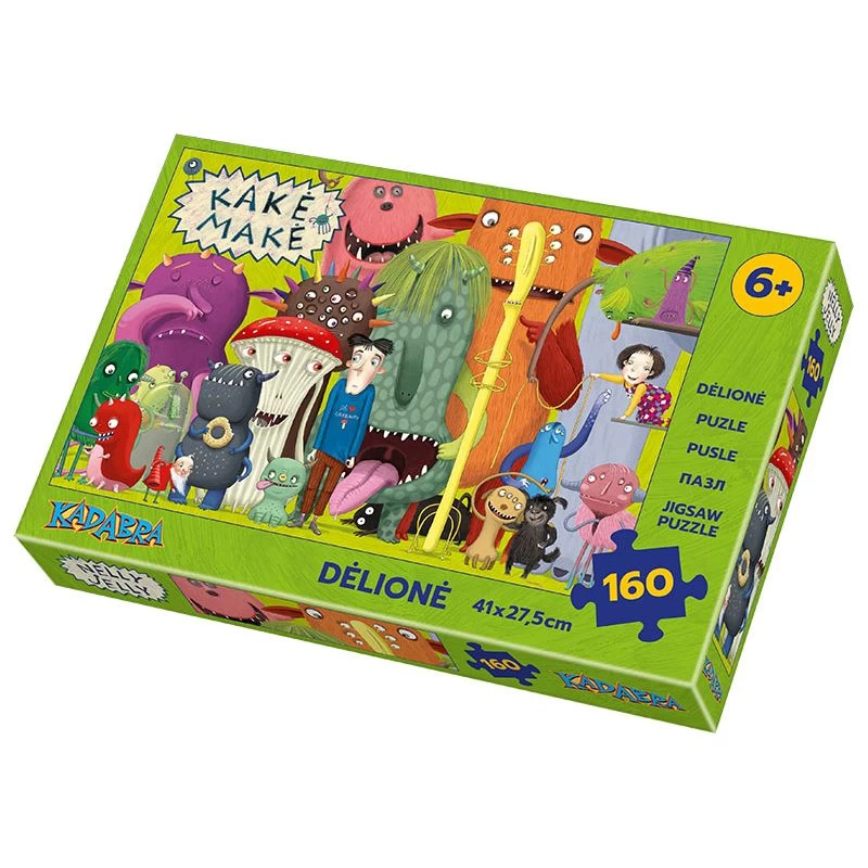 Dėlionė „Kakė Makė: Monstromanija“ (160 det.)