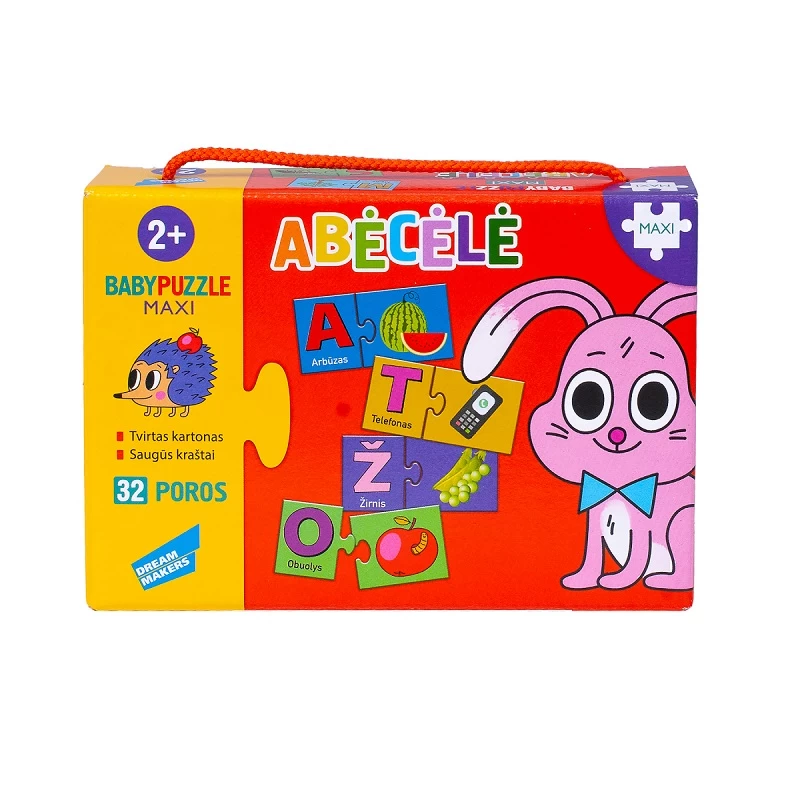 Dėlionė mažiausiems "Abėcėlė"