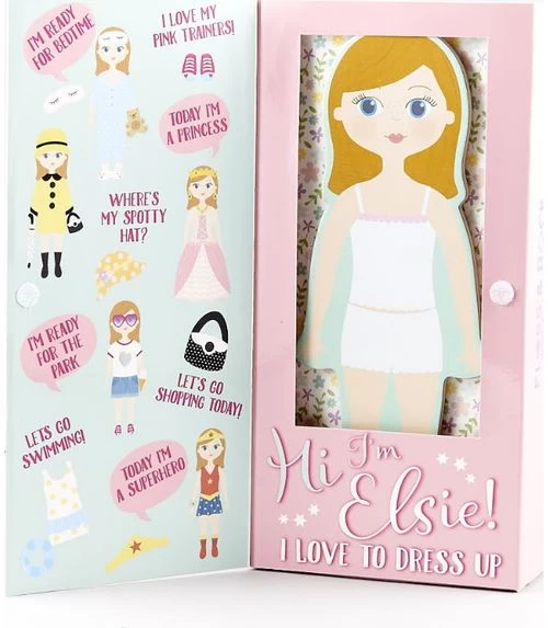 Floss&Rock magnetinis žaidimas, Aprenk lėlytę Elzą