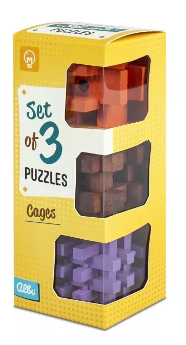 Galvosūkis Set of 3 Puzzles įv.rūšys