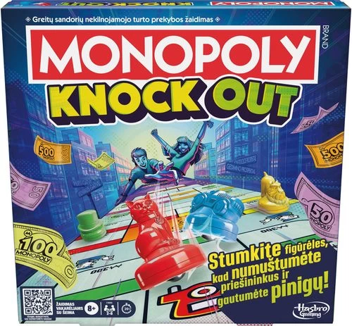 HAS MON Žaidimas „Monopolis: Knockout“ LT