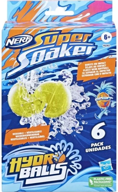 HAS NERF SOA Vandens kamuoliukai, 6 vnt.