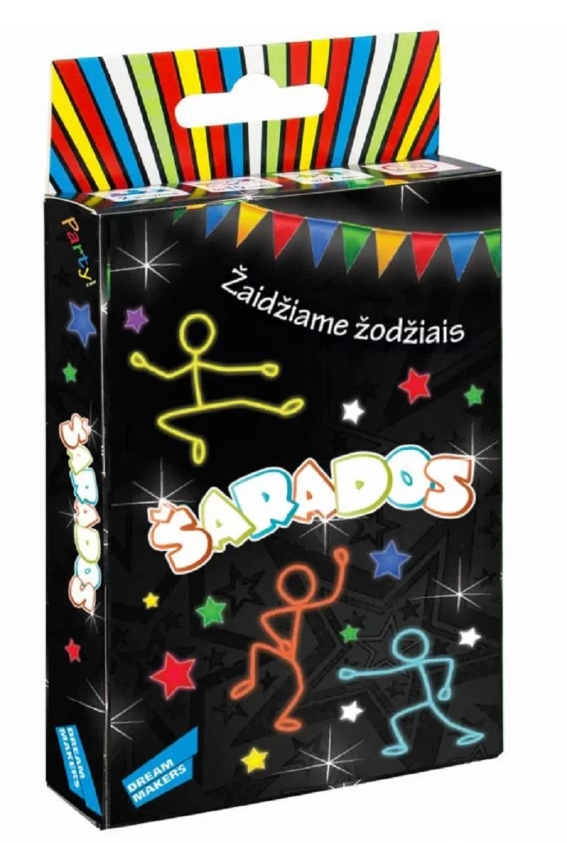Kortų stalo žaidimas "Šarados"