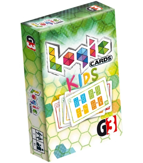 Kortų žaidimas Logic cards kids BRG#LCK