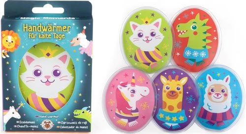 Magic Moments - Rankų šildytuvai  (1 vnt., 5 dizainai)