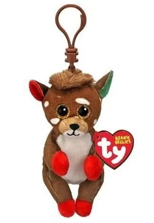 Pliušinis pakabukas JUNO - reindeer clip