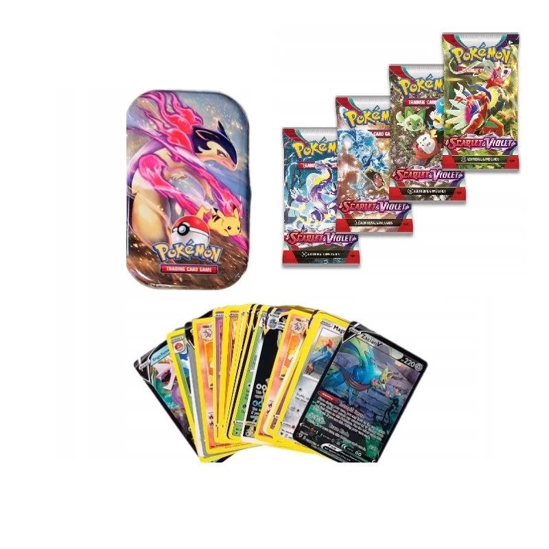 Pokemon kortos dėžutėje 40 vnt. nekolekcinės (analogas)