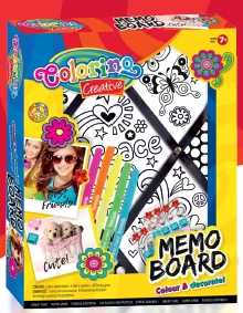 Rinkinys kūrybai Colorino Creative Memo Board (P)