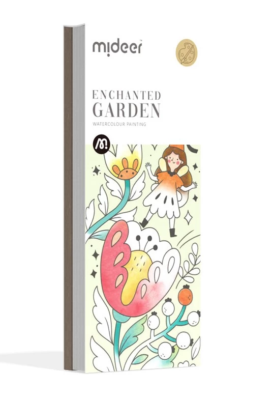 Spalvinimo akvarele knygelė NUOSTABUS SODAS