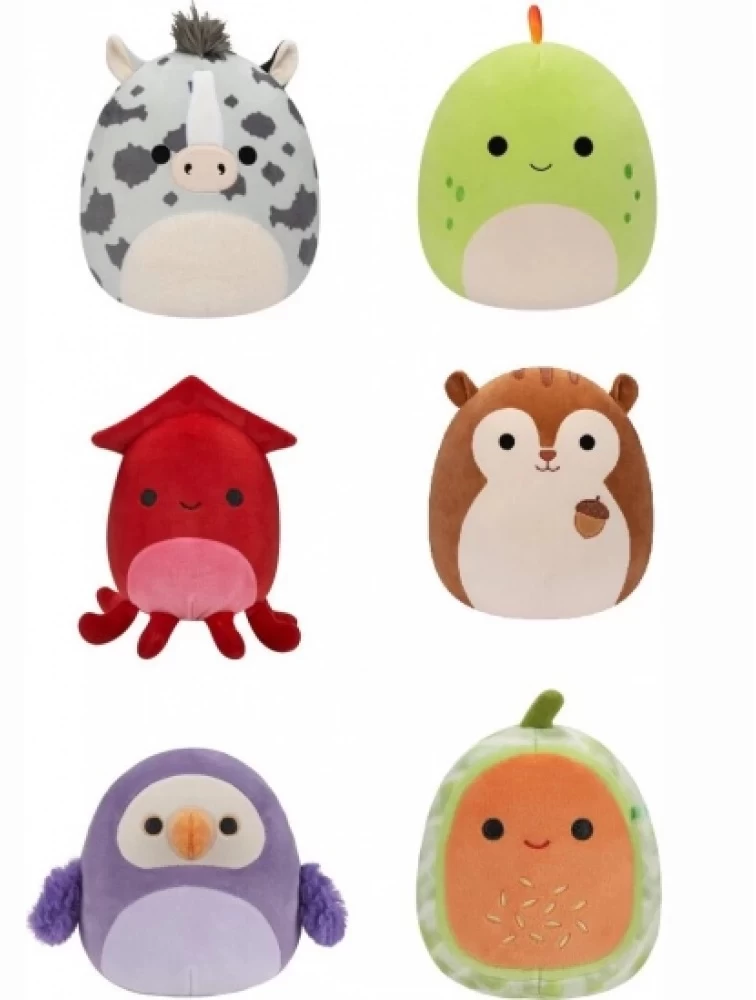 SQUISHMALLOWS PLIUŠINIS ŽAISLAS 12 CM W17