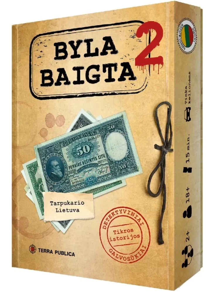 Stalo žaidimas „Byla baigta 2“