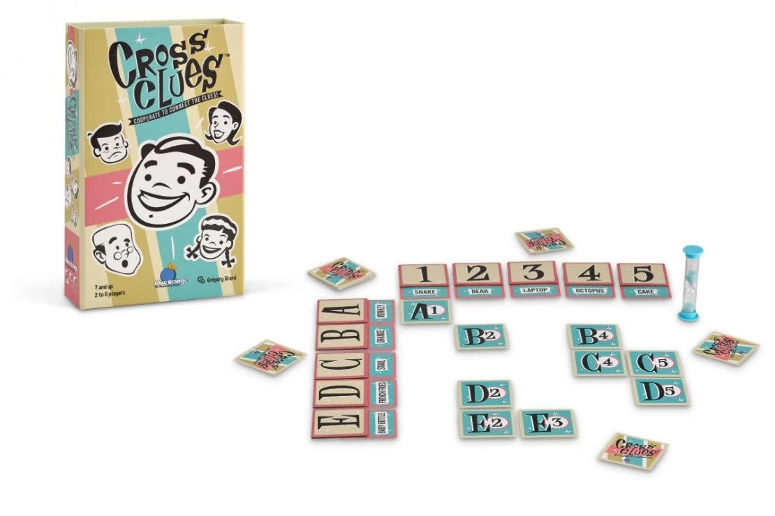 Stalo žaidimas CROSS CLUES (LT)