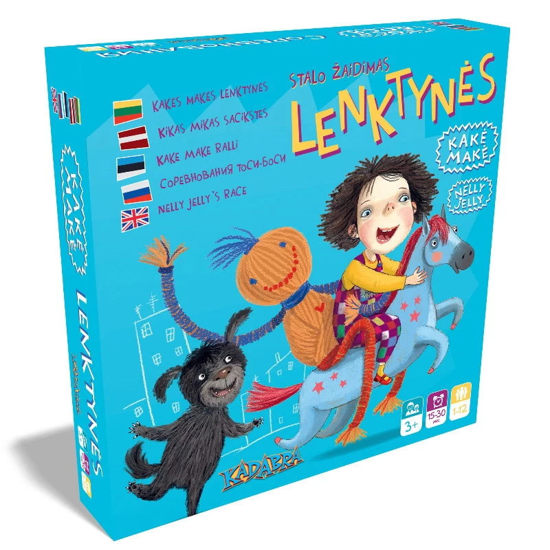 Stalo žaidimas Kakės Makės lenktynės