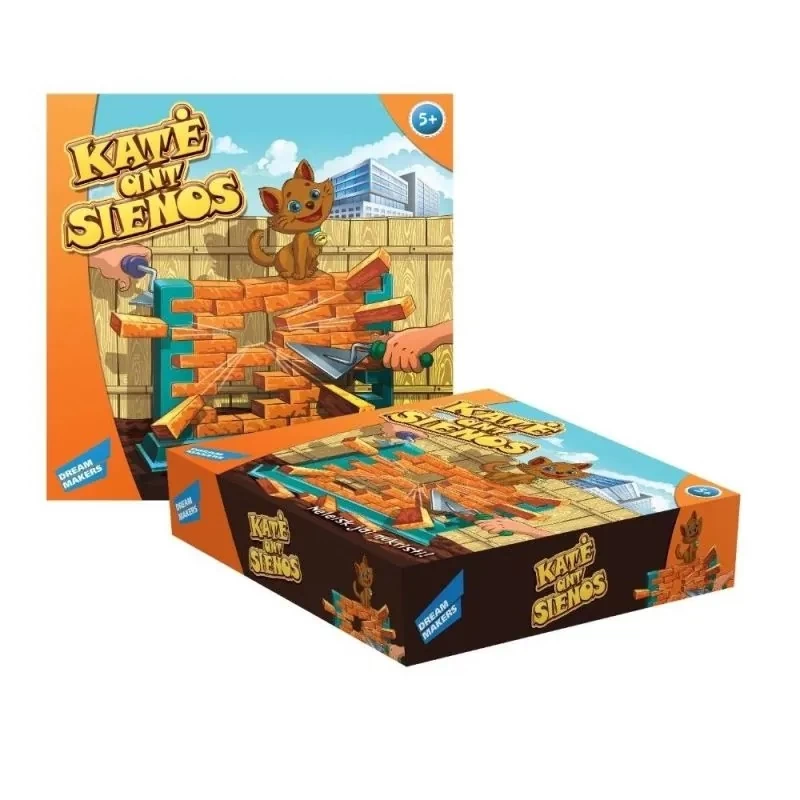 Stalo žaidimas „Katė ant sienos“