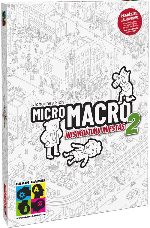 Stalo žaidimas MicroMacro: Crime City 2 LT