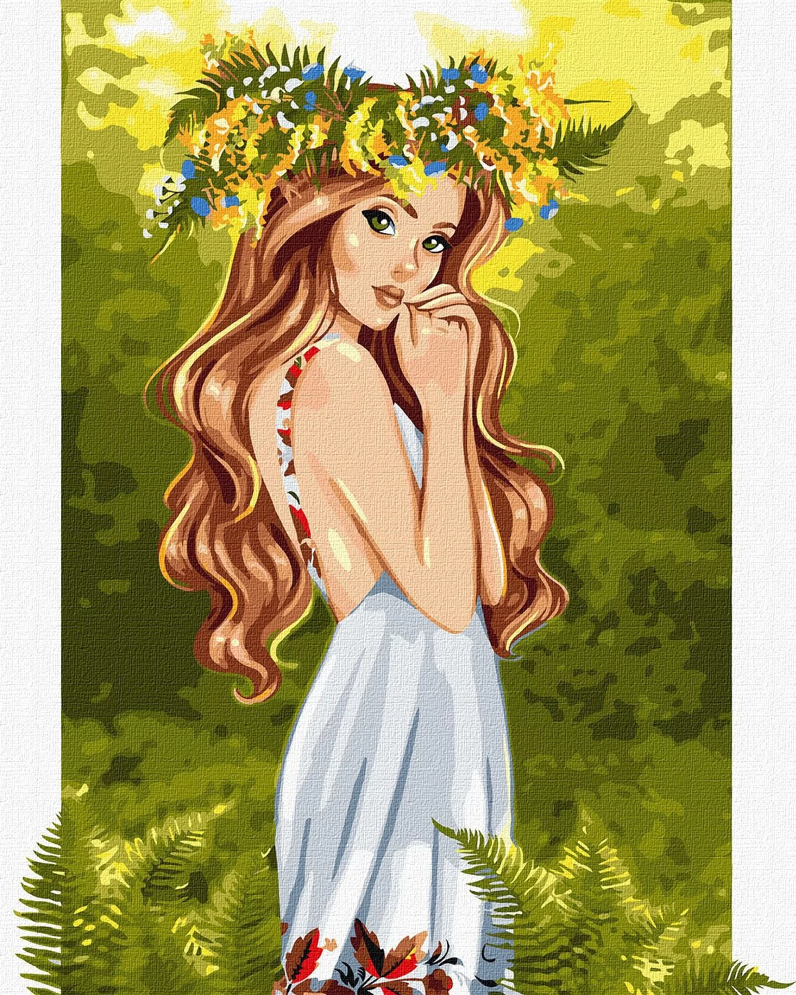 Tapyba pagal skaičius: MIŠKO SARGĖTOJA