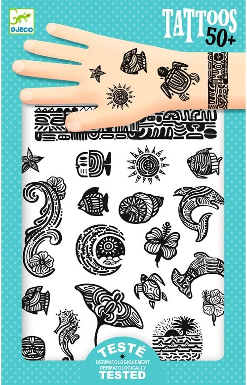 Tatuiruotės - Polinezija (50+ tatuiruočių)