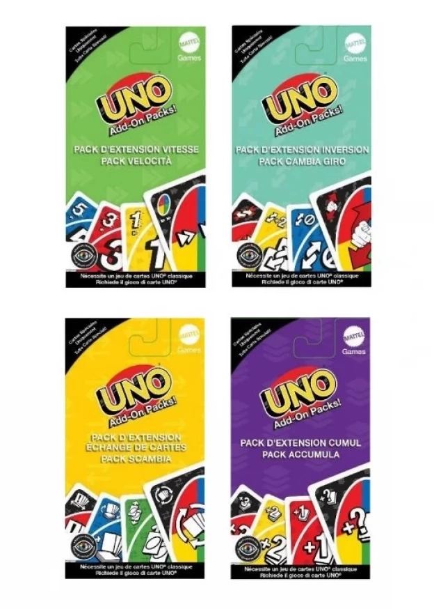 UNO žaidimo papildymas