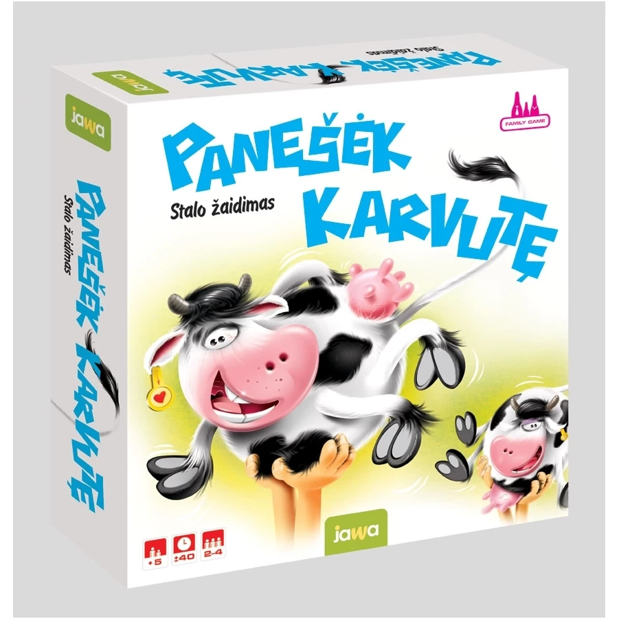 Žaidimas "Panešėk karvutę"