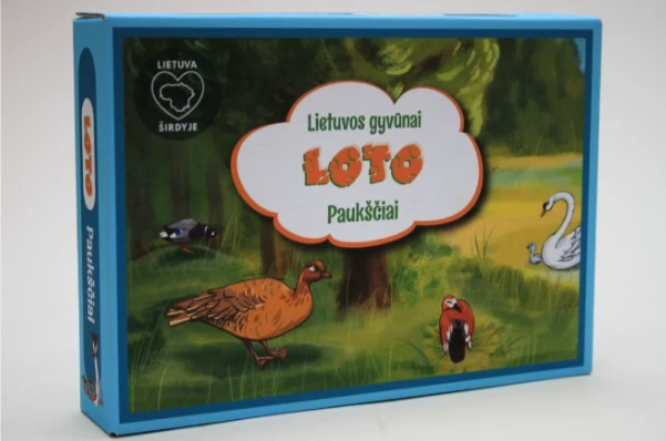 Žaidimas "Loto Paukščiai"