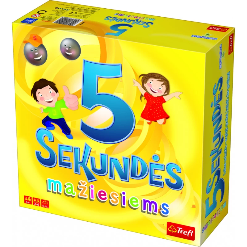 Žaidimas mažiesiems 5 sekundės