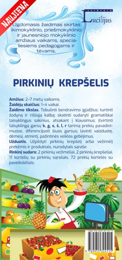 Žaidimas PIRKINIŲ KREPŠELIS