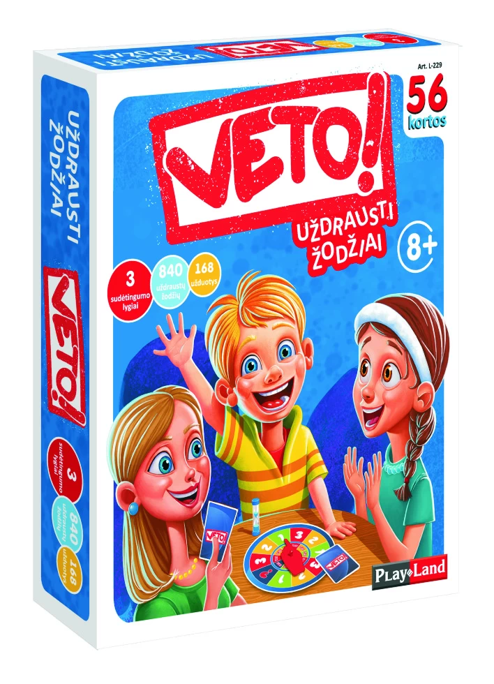 Žaidimas  Veto! Uždrausti žodžiai
