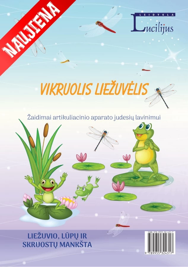 Žaidimas VIKRUOLIS LIEŽUVĖLIS