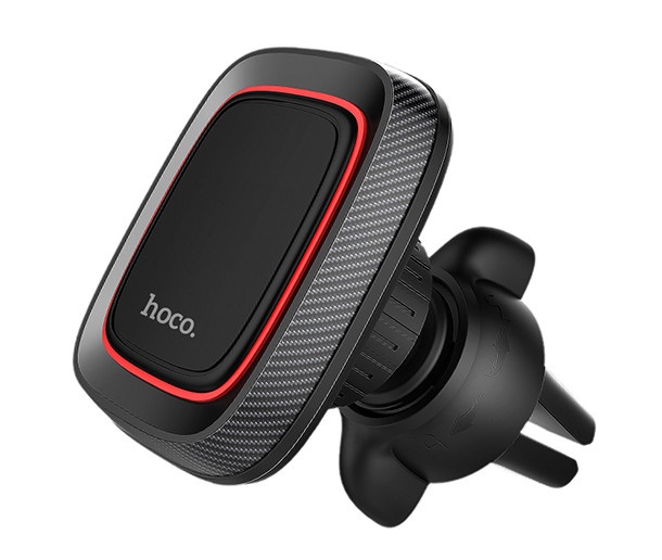 Automobilinis telefono laikiklis Hoco CA23, 73 mm x 55 mm, juoda sp.