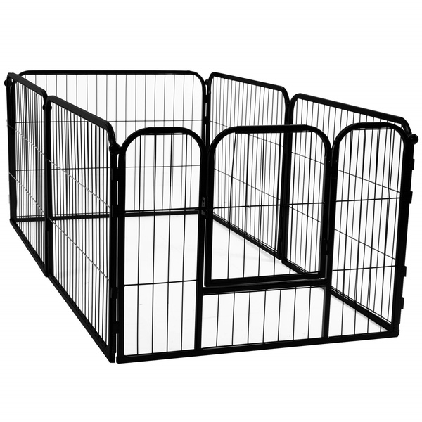 Šuns narvas Springos PA1003, 165 x 80 x 60 cm, metalas