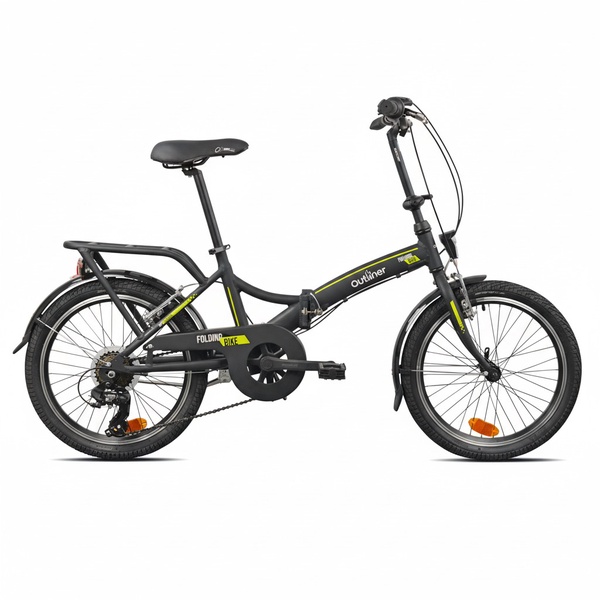 Dviratis sulankstomas Outliner, 20 ", pilka sp.