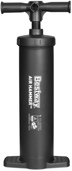 Rankinė pompa Bestway Air Hammer, juoda sp., 48 cm x 13 cm