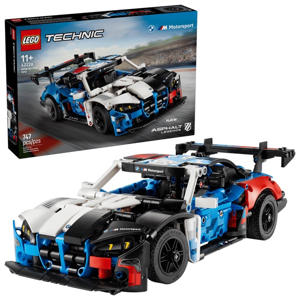 Konstruktorius LEGO® Technic Lenktyninis automobilis „BMW M4 GT3 EVO“ 42226, 747 vnt.
