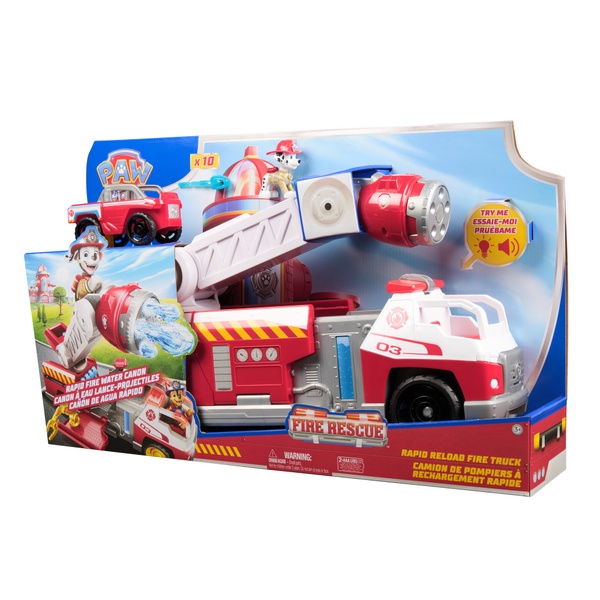 Žaislinė figūrėlė Paw Patrol Fire Rescue Fire Truck 6072600, įvairių spalvų