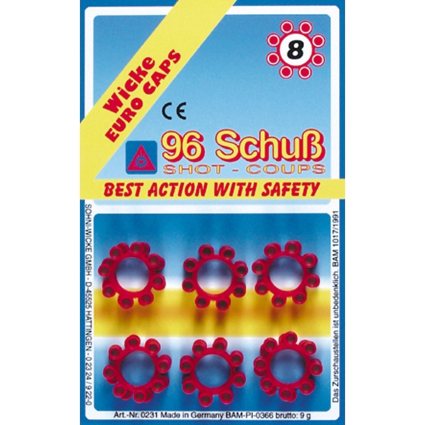 Šoviniai 45-0231 Raudona sp.