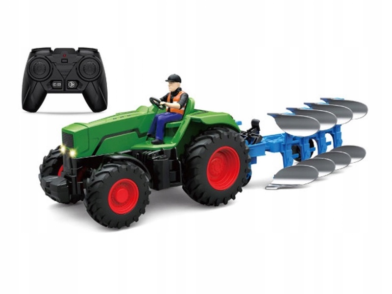 Rc traktorius Madej With a Plow, žalia sp.