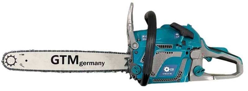 Benzininis grandininis pjūklas GTM GT 60 3,2kw, 3200 W, 45 cm
